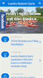 Mobile Screenshot of lowiczsportacademy.pl